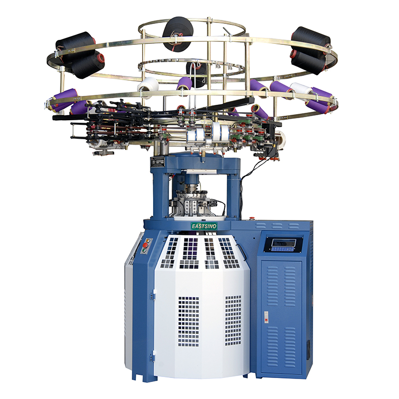 Machine Knit Rack Rib Wellknit Small Rib Double Jersey Circular Knitting Machine Terrot and ...